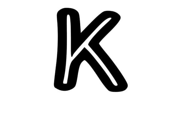 Bold Outlined Comic Mono Letter K: An Embroidery Designer’s Honest Evaluation