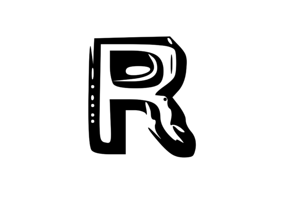 Fun Whacky Playful Mono Letter R V.2 – A Designer's Review