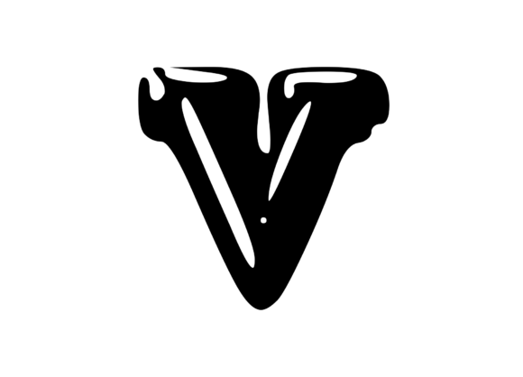 Fun Whacky Playful Mono Letter V V.1 Review