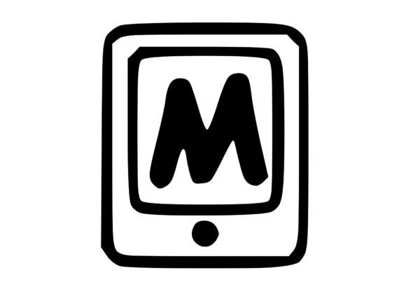 Mobile Tablet Device Mono Letter M: Hands-On Embroidery Review