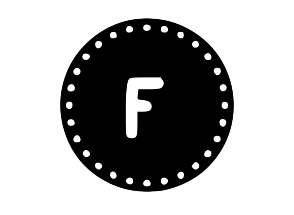 Mono Minted Gold Coin Letter SVG F: A Designer's Review