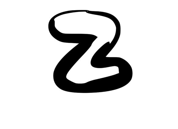 Rounded Fat Marker Pen Mono Letter Z: A Designer's Review